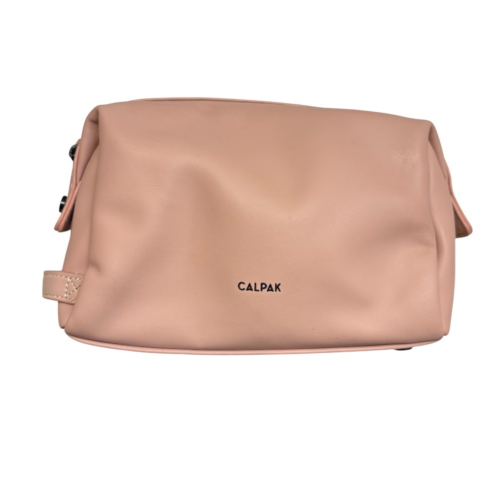 Calpak pink cosmetic bag